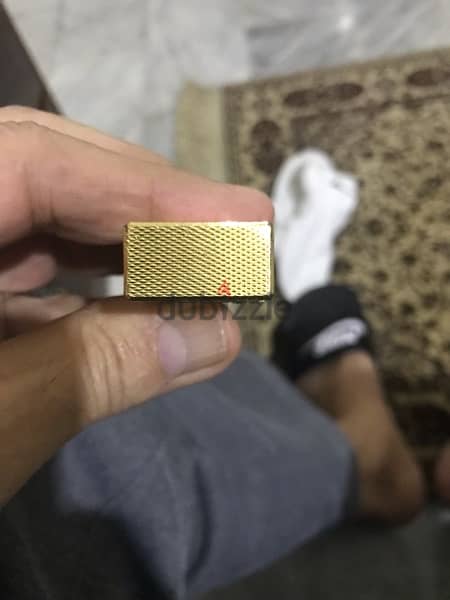 DUNHILL LIGHTER like new no scratches قداحة دنهيل ذهب شبه جديدة 6