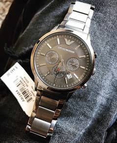 Authentic Emporio Armani Grey watch brand new