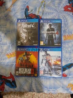 PS4 video games [ Sale!!! all for 25$ ]