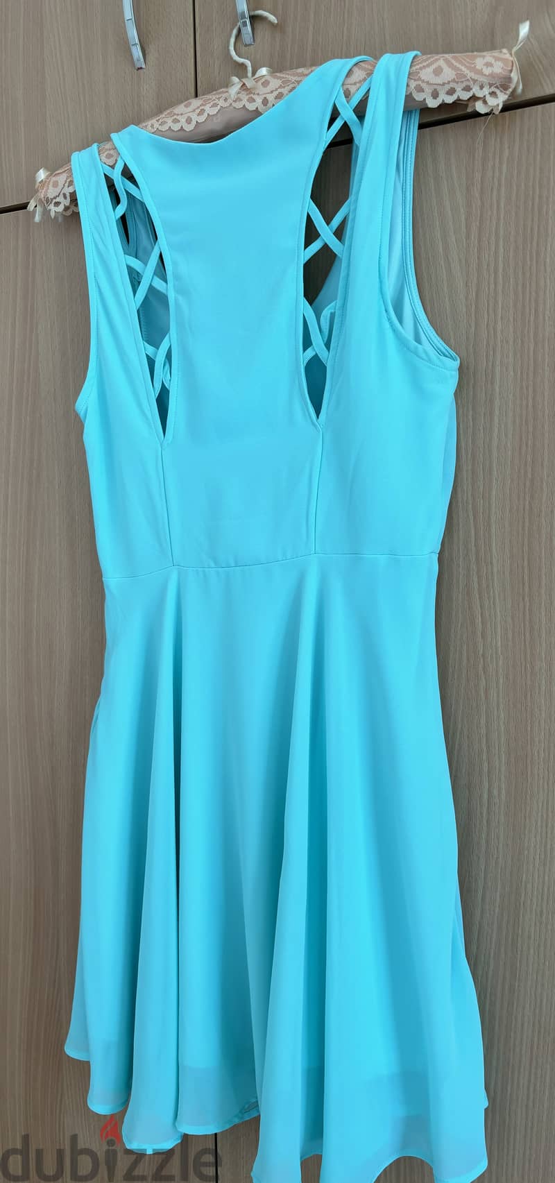 Aqua dress 2