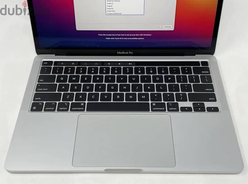 MacBook Pro 13 Silver 2020 3.2 GHz M1 8-Core GPU 8GB 256GB LIKE NEW 1