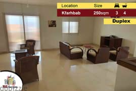Kfarhbab 250m2 | Duplex | Open View | Luxury | YV | 0