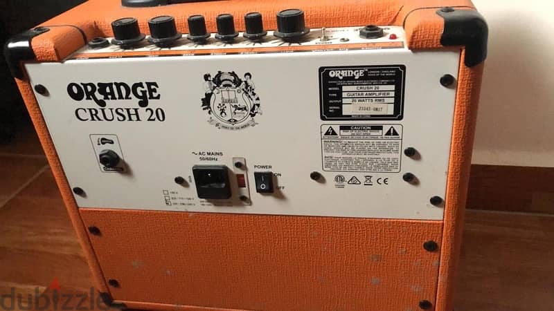 Orange Crush 20 Guitar Amplifier ( Amp ) 2