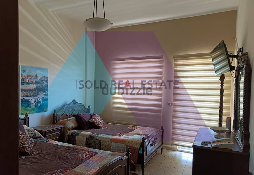 Furnished 200m2 apartment+open mountain view for rent in Aamchit/Jbeil 8
