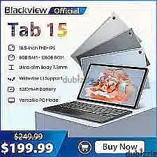 Blackview oscal pad 15 16gb/256gb green original & new price 1