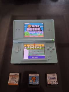 Nintendo DS Lite with R4 Card(50 Games) Original Case and Charger