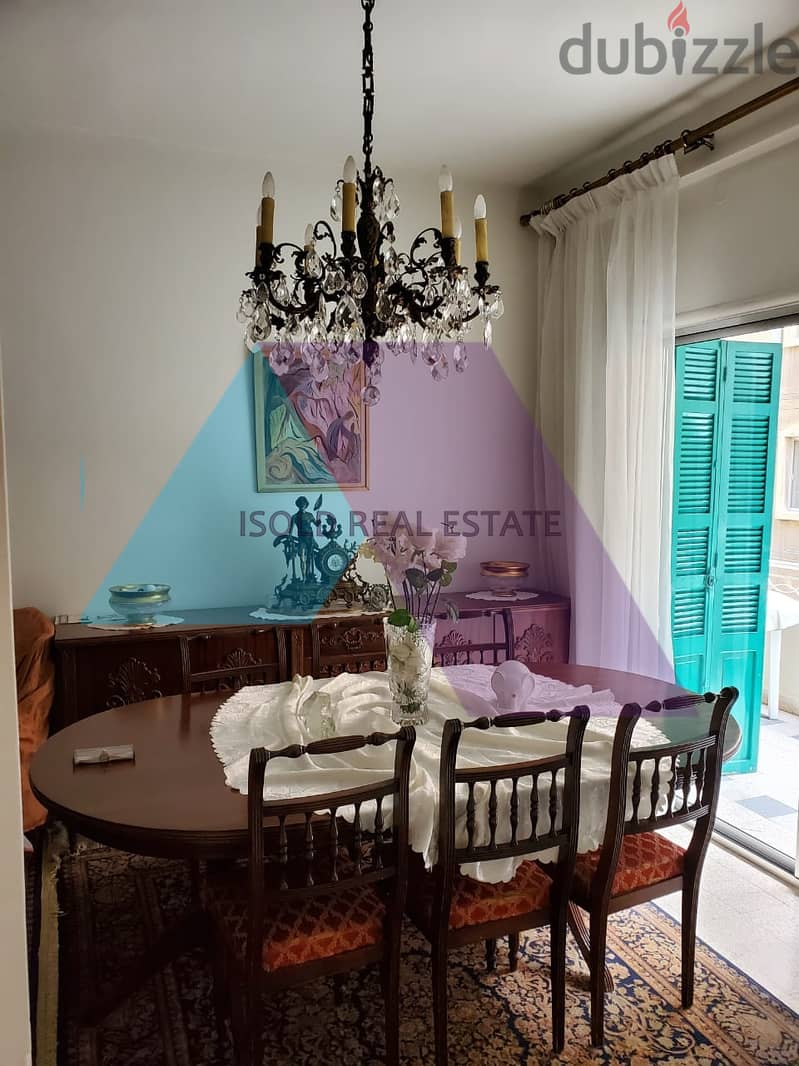 A furnished 130 m2 apartment for sale in Achrafieh 7