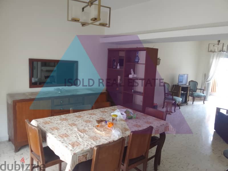 Fully furnished 130 m2 apartment for rent in Achrafieh 1