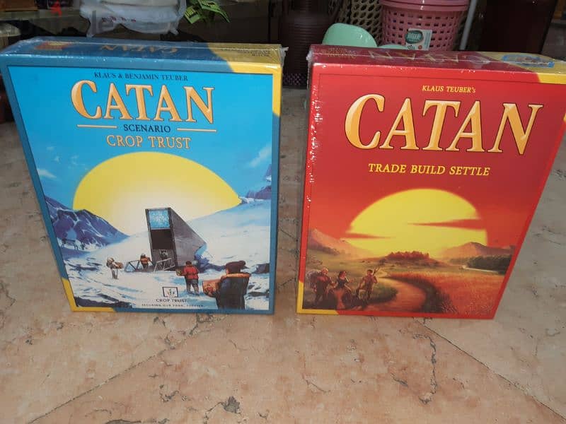 Catan basic game + Crop trust expansion offer 1