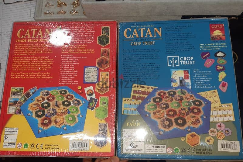 Catan basic game + Crop trust expansion offer 3