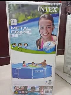 Intex pool metal frame set 0