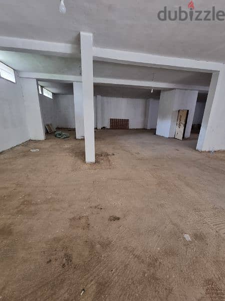 Warehouse for sale in kfarchima مستودع للبيع في كفرشيما 1