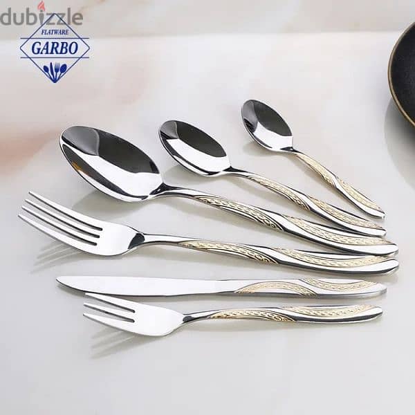 Luxury Stainless Steel Cutleries cutlery ss304 knife / spoon / fork 1