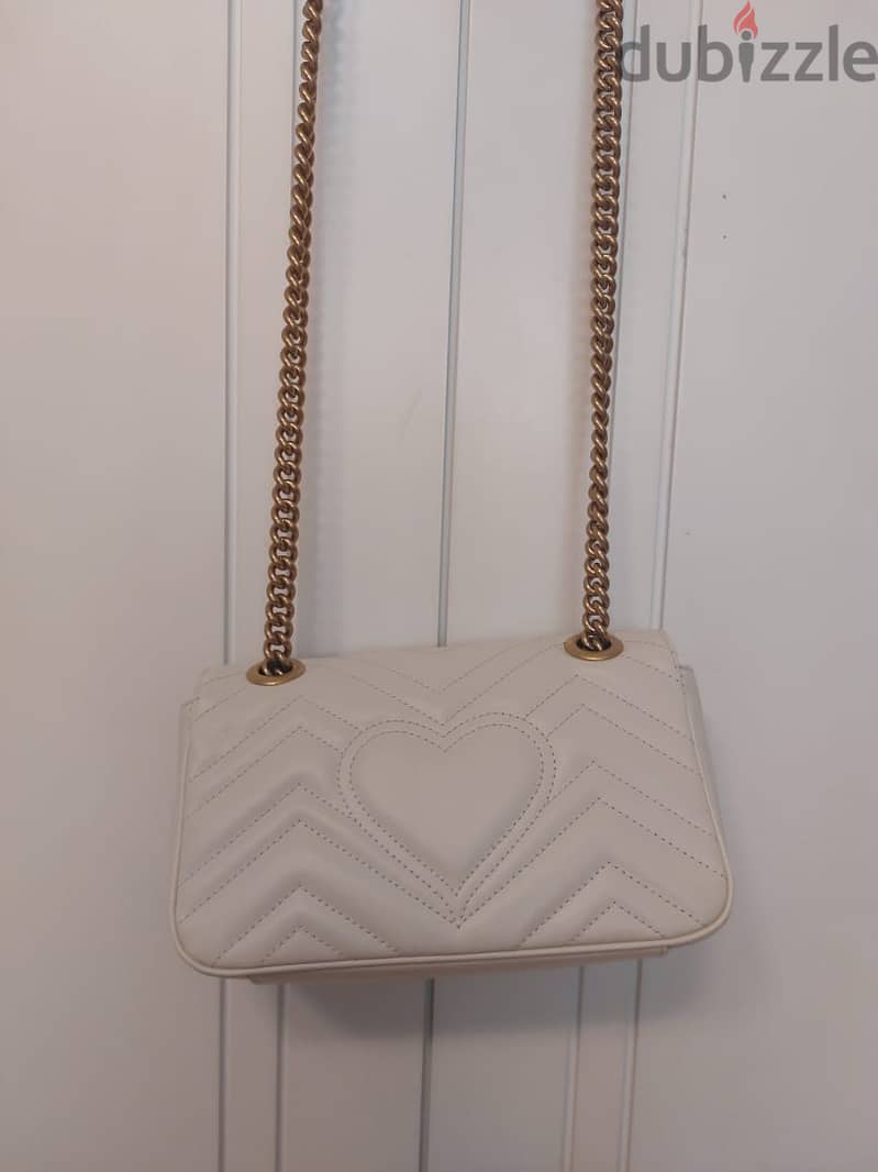 Gucci Marmont Shoulder Bag (off-white) | Free Delivery 5