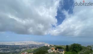 210 Sqm |Furnished Apartment For Rent In Beit Mery | Sea & Beirut View 0