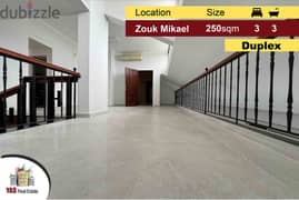 Zouk Mikael 250m2 | Duplex | Well Maintained | Open View | EH |
