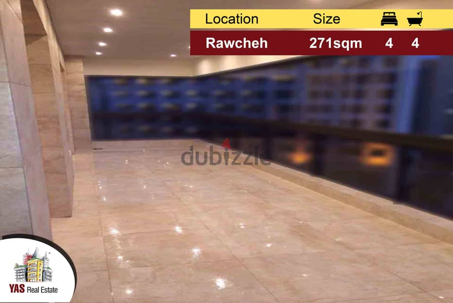 Rawcheh 271m2 | Open View | One Apartment per floor | PA | 0