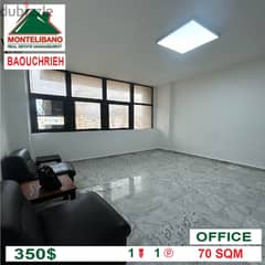 350$!! Office for rent located in Baouchrieh 0