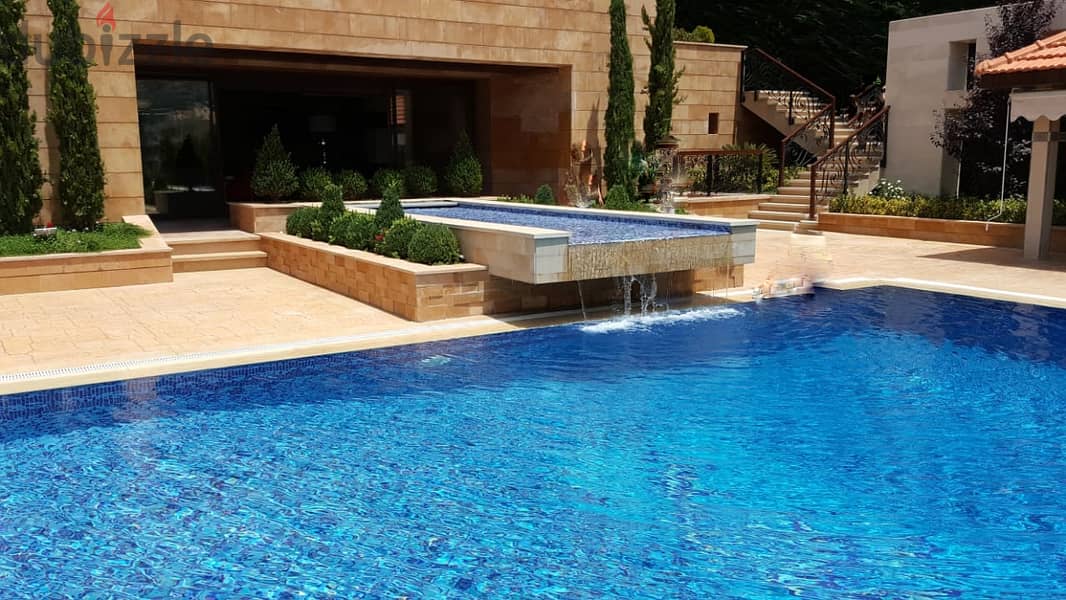 2760 SQM Luxurious Villa in Bikfaya, Metn with Stunning Mountain View 1