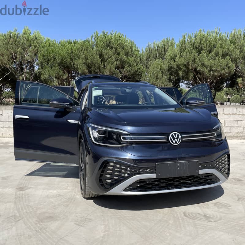 Volkswagen ID6 Crozz Pro 2022 | New | Seven-Seater | Navy Blue Color 1