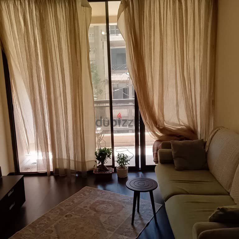 80 Sqm | Fully Furnished Apartment For Rent in Clemenceau 0