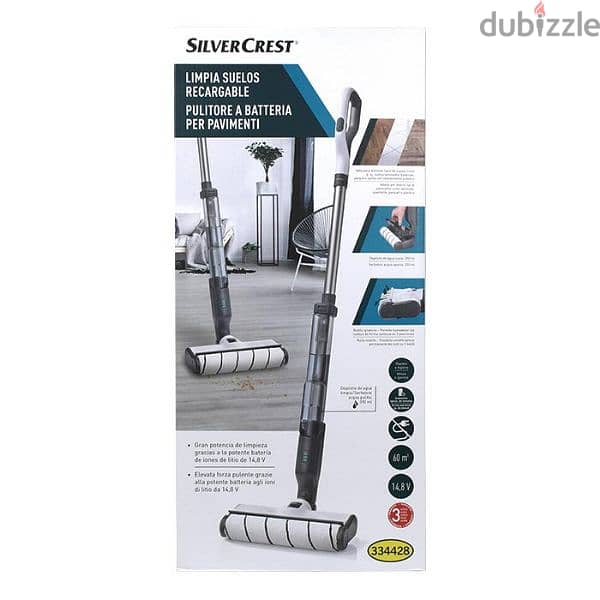 silvercrest cordless hard floor cleaner ممسحة ارض 0