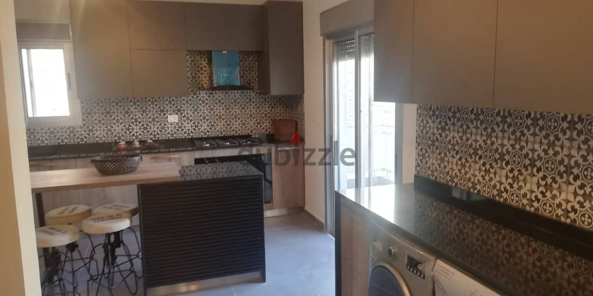 L15159-Deluxe Unfurnished Apartment with Sea View for Sale in Rabieh 2