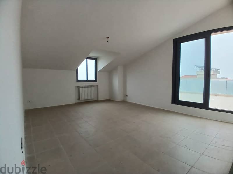 L15164- Duplex Apartment with Terrace & Sea View For Rent in Biyada 3