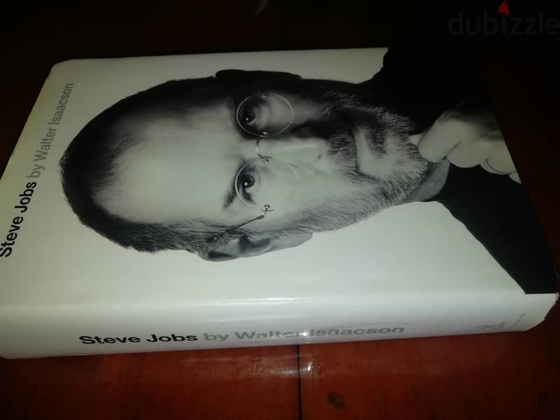 Steve Jobs book hardcover by Walter Isaacson 1