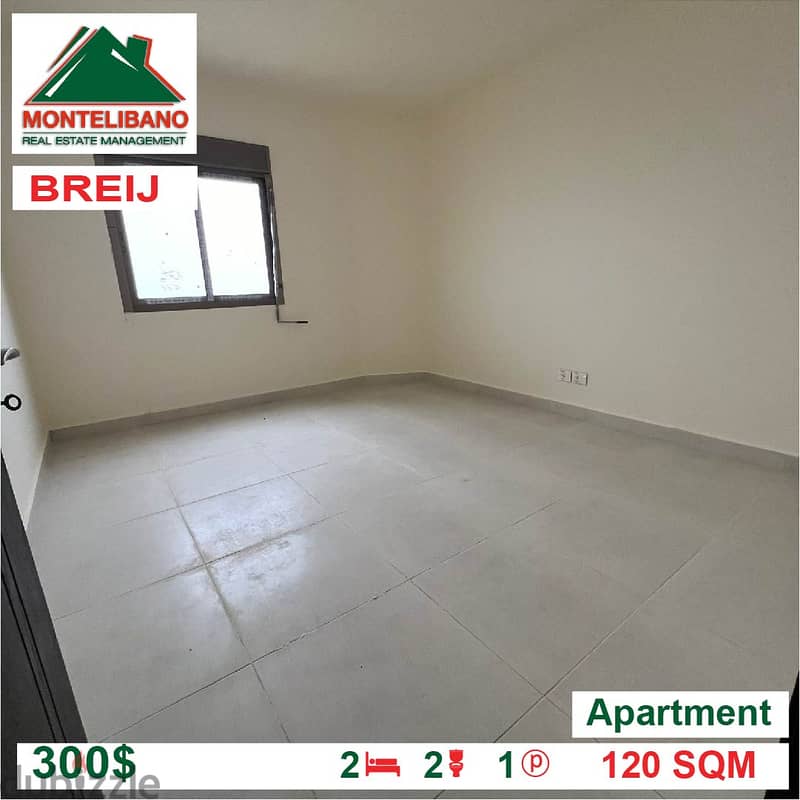 300$!! Apartment for rent located in Breij 1