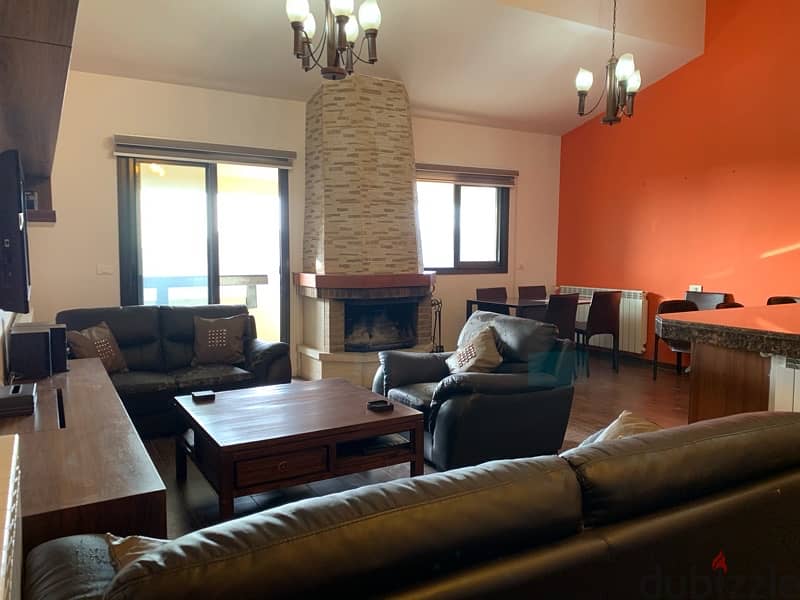 Fully furnished Chalet in Faraya Oyoun El Siman for rent 2