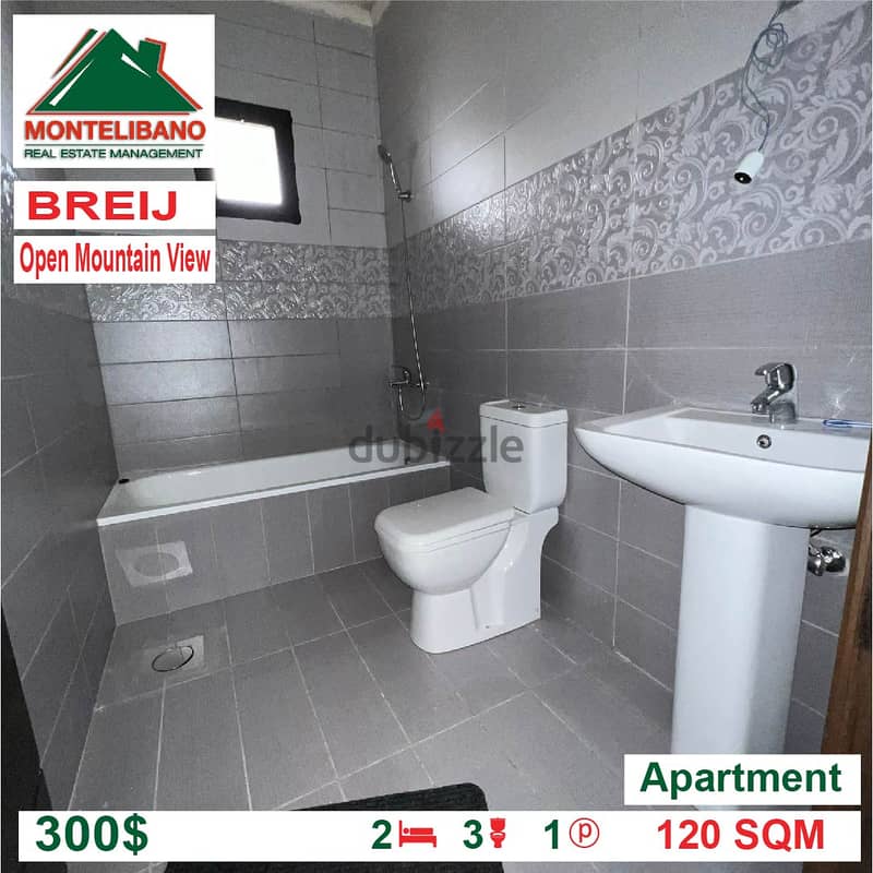 300$!! Open Mountain View Apartment for rent located in Breij 4
