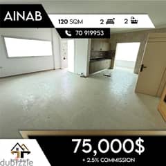apartments in ainab for sale - شقق في عيناب للبيع