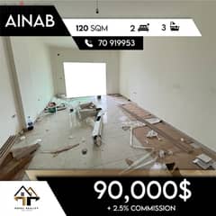 apartments in ainab for sale - شقق في عيناب للبيع 0