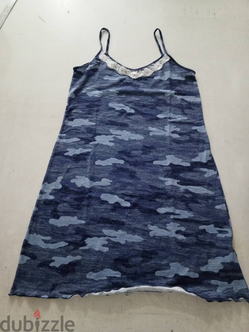 Pajama Navy Blue Army Camouflage 1