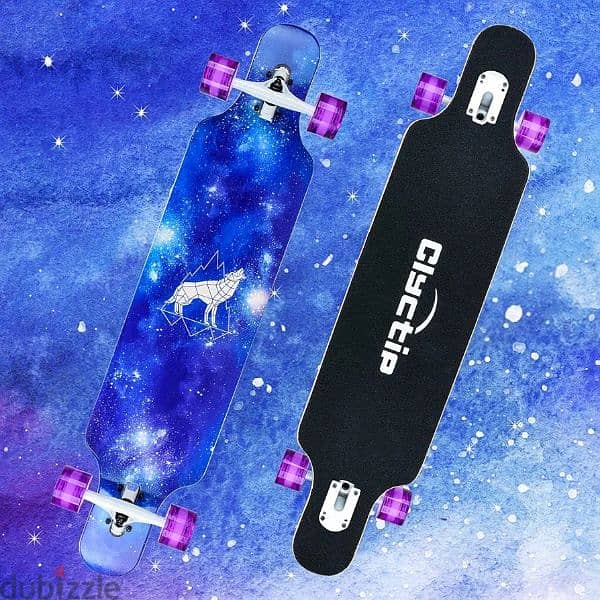clyctip long board skateboard 1