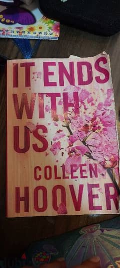 it ends with us by colleen hoover with bookmark 0