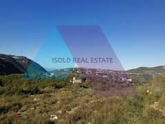 1225 m2 land having open mountain/sea view for sale in Ain Kfaa/Jbeil 0
