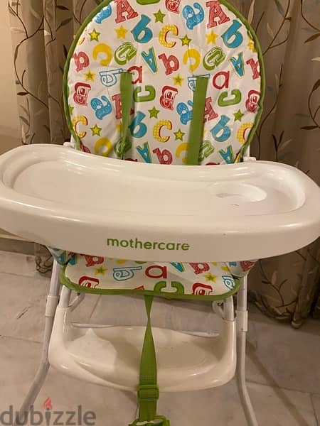 high chair barely used 2