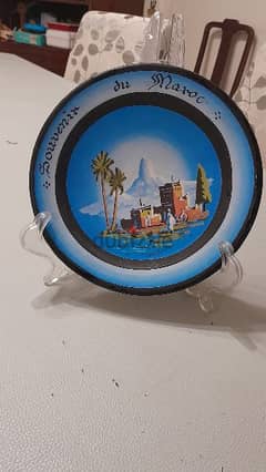 hand painted plate