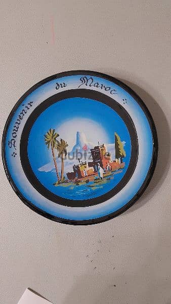 hand painted plate 1