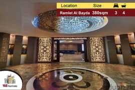 Ramlet Bayda 380m2 | Sea View | Decorated | Luxurious | Classy Area|PA