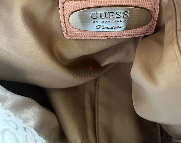 Guess Light Pink Shoulder Bag 7