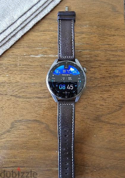 Huawei Watch 3 pro 270$ like NEW with Free strap Stainlnes and 2 cover 1