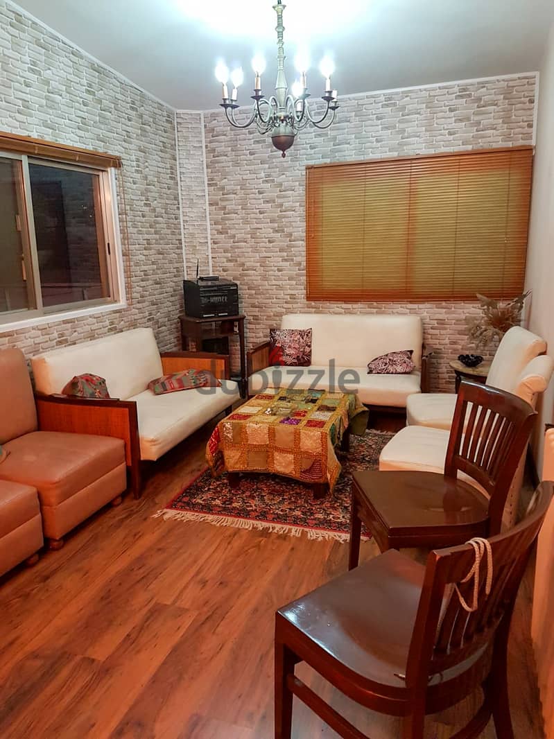 125 SQM Fully Furnished Apartment in Elissar, Metn with Sea View 1
