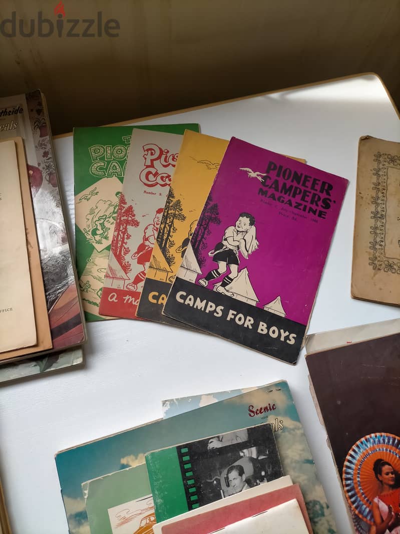 Collection of Vintage Pamphlets and Andy Cap Commic Book 1