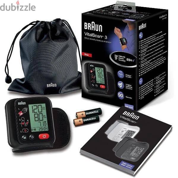 Braun blood pressure monitors. 4