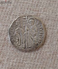 Jesus Christ King of Kings Silver Coin Venitian year 1275 AD