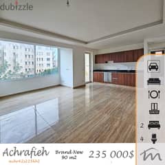 Ashrafieh | Brand New 2 Bedrooms Apartment | Underground Parking Lot