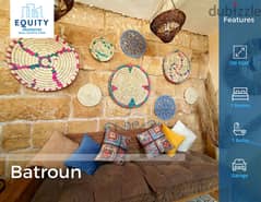 Batroun | Fully Furnished | Stone House | 100 SQM | 60$/Day | #CT65898